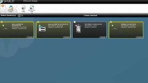 Juniper: Junos Space Ethernet Design Technical Demo