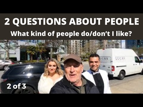 What kind of people do / don’t I like? Part 2 of 3 #kurdistan #columbia #brazil #china #taiwan