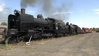 STEAM ENGINES roaring up the Ladder Track by Schony747 Trains Trams Planes 651 views 1 month ago 7 minutes, 11 seconds
