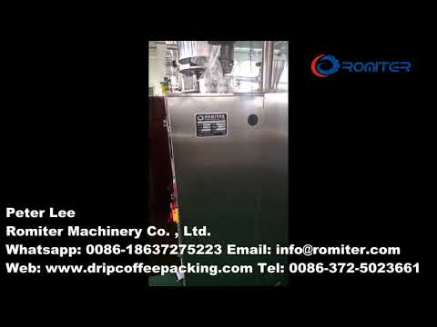 Automatic Drip Coffee Bag Packing Machine for Brasil Customer - YouTube