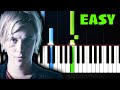 Tom Odell - Another Love - EASY Piano Tutorial by PlutaX