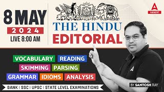 The Hindu Editorial Analysis | The Hindu Vocabulary by Santosh Ray | Vocabulary for Bank & SSC Exams