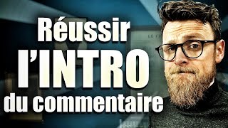 [BAC] Commentaire de Texte (1/3) : l'INTRODUCTION