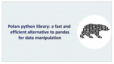 Polars python library: a fast and efficient alternative to pandas for data manipulation