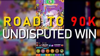 #7 TAP TITANS 2 - Road to 90K UNDISPUTED WIN - SHADOW CLONE BUILD