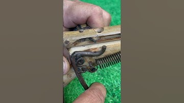 Handcraft a New style Trigger mechanism # Craft Idea # DIY # Interested