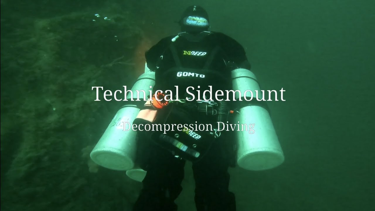 Technical Sidemount Diving / 테크니컬 사이드마운트 감압다이빙 YouTube