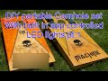 DIY portable Cornhole boards with built in app controlled LED lights pt. 1