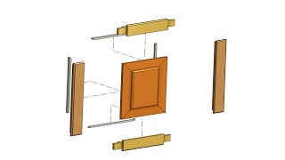 Onshape का उपयोग करके वुडवर्किंग के लिए कैबिनेट डोर कैसे डिज़ाइन करें screenshot 1