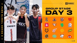 🔴Live สด! 𝐏𝐔𝐁𝐆 𝐆𝐋𝐎𝐁𝐀𝐋 𝐒𝐄𝐑𝐈𝐄𝐒 𝟑 | Group Stage DAY 3