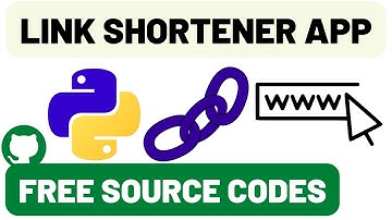 How to make a link shortener desktop application? - Python Tkinter For Beginners