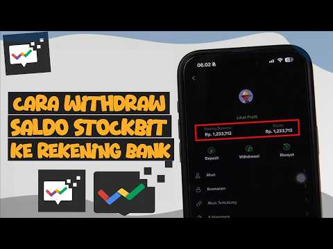 Cara Withdraw Saldo Stockbit ke Rekening Bank | Cara Tarik Dana dari RDN Stockbit