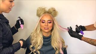 Brite Organix Liquid Hair Chalks How-To