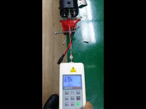 Power cable connection stability test