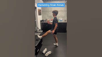 Hamstring Strain Rehab: isometric contractions in end range!