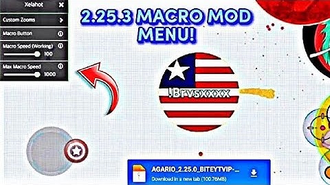 AGARİO MACRO ZOOM, XELAHOT MOD MENU TUTORİAL😤🤯*İOS FOR ANDROİD* (Snay.io)
