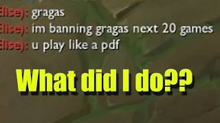 He did not like my gameplay 😐