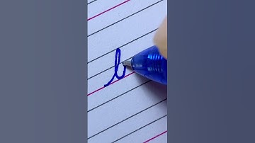 How to write ba in cursive writing | Cursive handwriting practice 2023