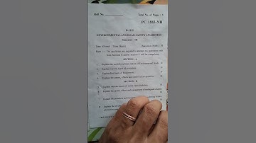 punjabi University environment and road safety 2023 3rd semester question paper