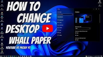 How To Change Desktop Background image in Windows 10 - Tutorial - Quick Tech Tips 2021