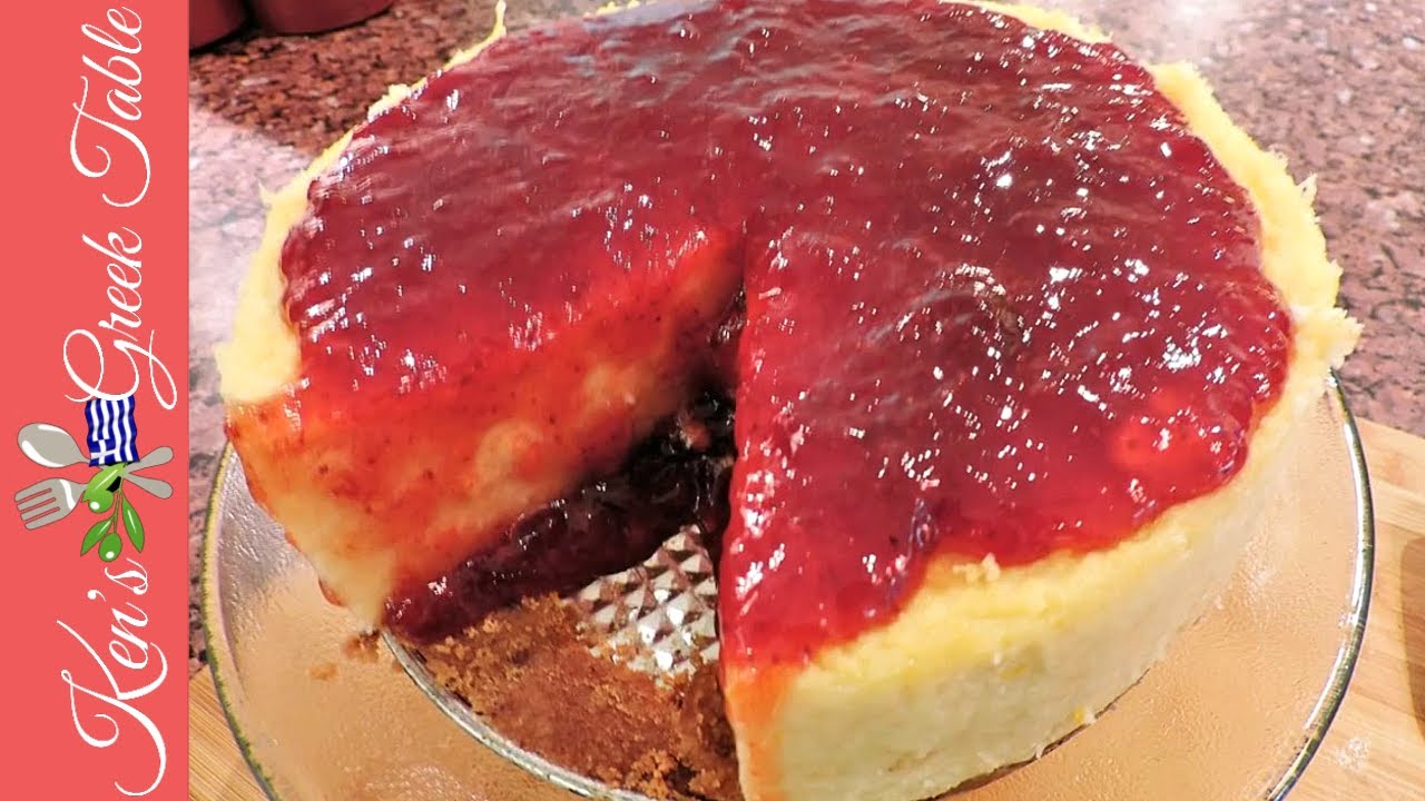 Strawberry Custard Cake   Galaktoboureko Custard   Ken Panagopoulos