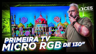 A Primeira E Maior Tv Micro Rgb Do Mundo Samsung R95H