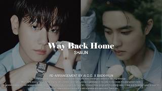 백현 X 도경수 - Way Back Home (BAEKHYUN X D.O. AI COVEREMIX by SHAUN)