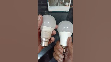 Philips 9 watt LED bulb vs Wipro garnet 12 watt LED Bulb #ledbulb #philips #wipro #philipsacebright