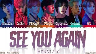 MONSTA X (몬스타엑스) - 'SEE YOU AGAIN' Lyrics [Color Coded_Han_Rom_Eng] chords