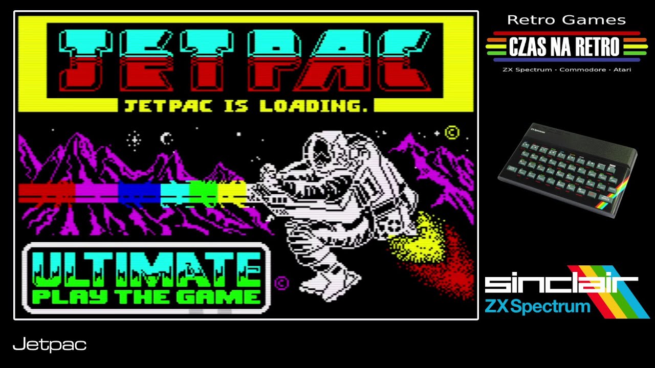 Jetpac (1983) - ZX Spectrum - YouTube