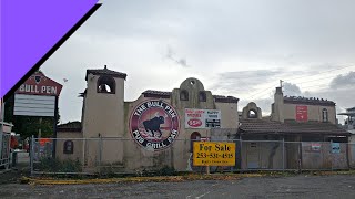 The Bull Pen derelict bar & grill south of Seattle