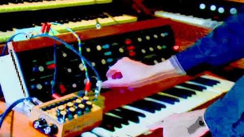 Minimoog & S8-VG sequencer
