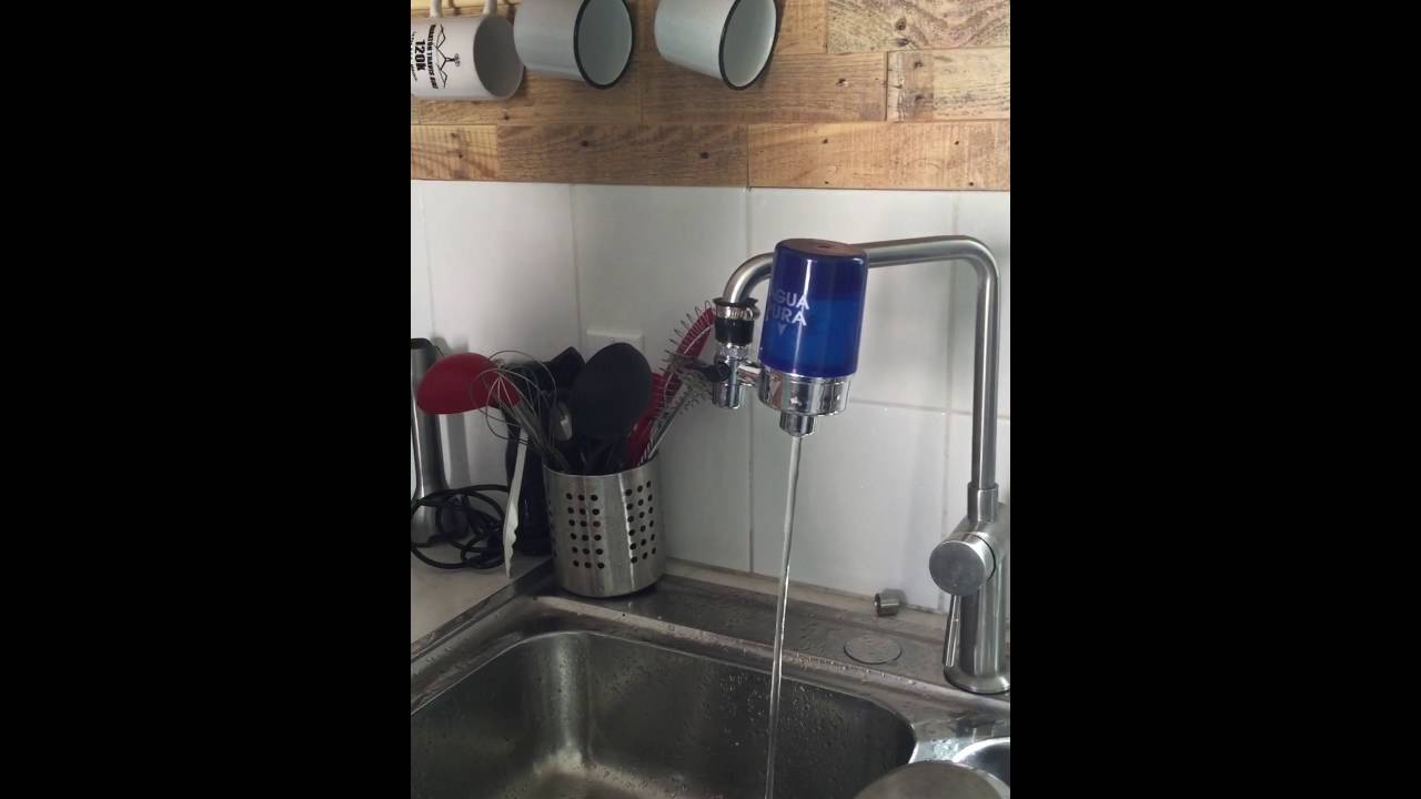 🌟¡Nuevo Producto! 💦Filtro purificador de agua para grifo de cocina casero  ✓Muy fácil de instalar. ✓Cuenta con una llave de paso que te brinda agua