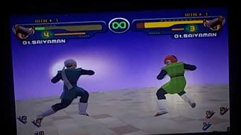 Dragon Ball Z Budokai(Gamecube)-Gt.Saiyaman Mirror Match