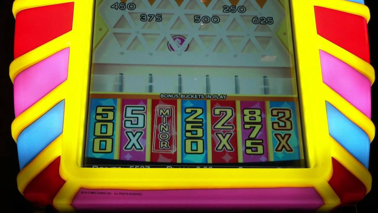 Plinko Jackpots Slot Machine Bonus - YouTube