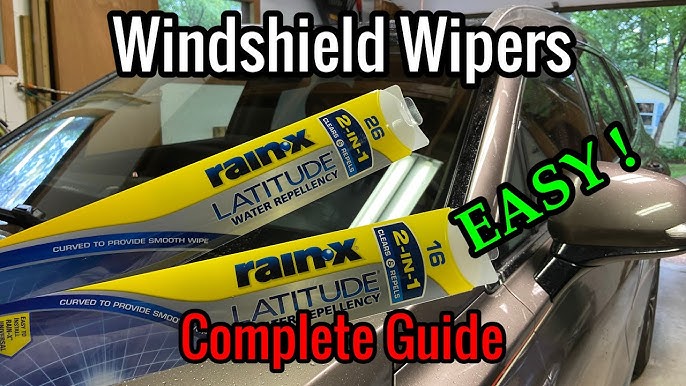 Rain-X Latitude Water Repellency 26 2-in-1 Windshield Wiper Blade