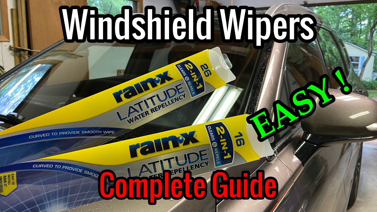 Rain-X Latitude Water Repellency 26 2-in-1 Windshield Wiper Blade 