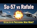 Su-57 vs Rafale – Stealth vs Precision: Who Wins?#Su57 #Rafale #FighterJet