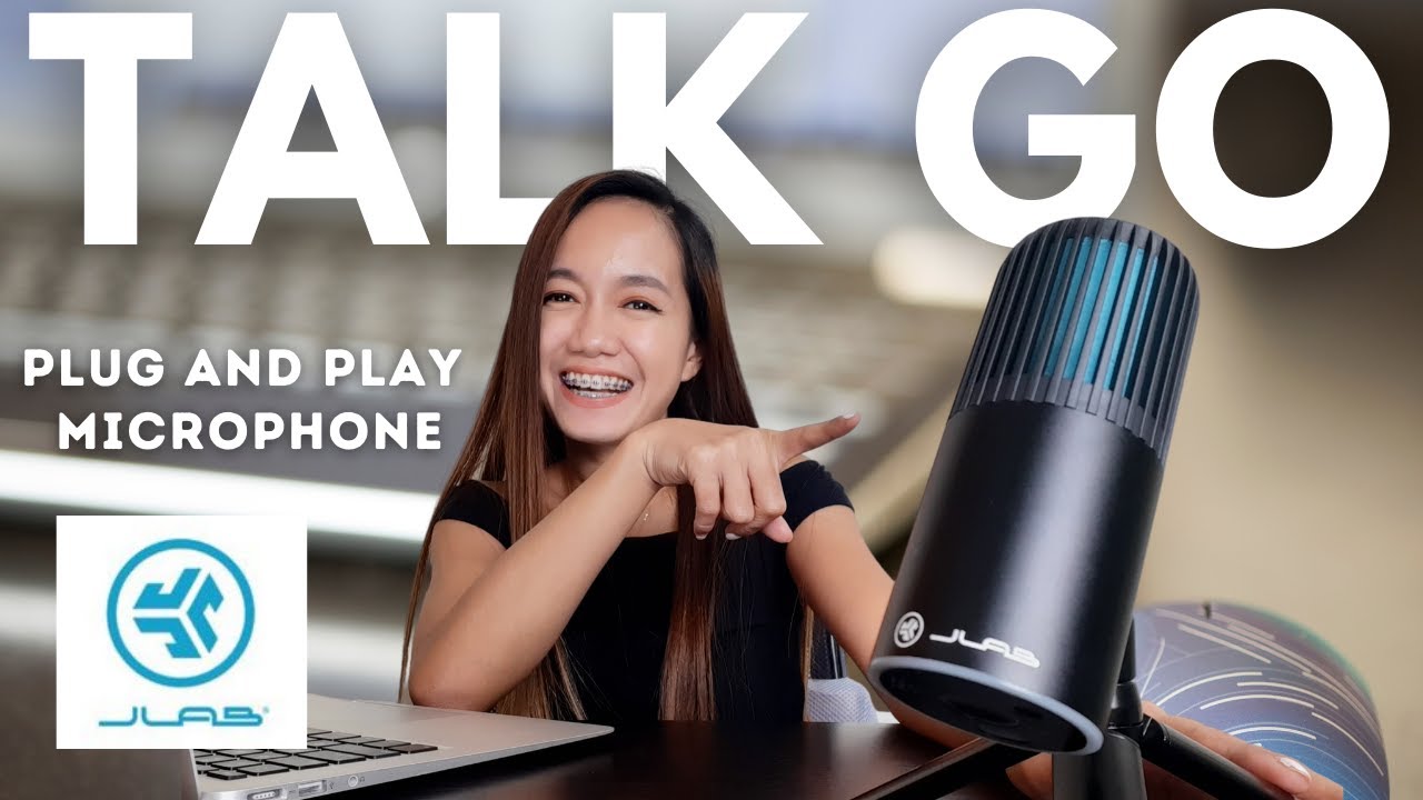 JLAB AUDIO TALK GO USB MICROPHONE for streaming, voiceovers, podcasting