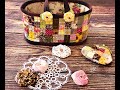 DIY#patchwork# small bag Утилизация остатков ткани,получается  чудесная корзинка