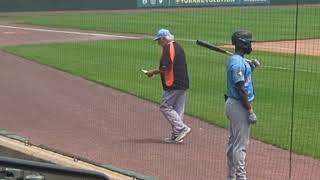 Wally Backman Gets Ejected Staten Island Ferryhawks at York Revolution 7/16/26