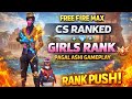 free fire CS rank girls prank 🤣😎🤓