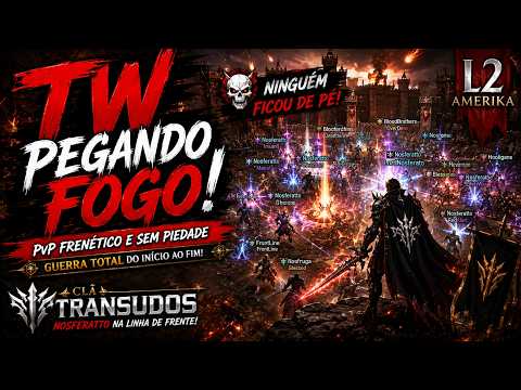 💥 TW PEGANDO FOGO! PvP FRENÉTICO E SEM PIEDADE | NOSFERATTO | Amerika 🔥 - Amerika High Five PvP