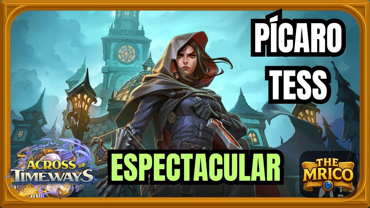 FELIZ AÑOOOOO!!! 🥳 SUPER DIVERTIDO!! Pícaro Tess [Hearthstone]