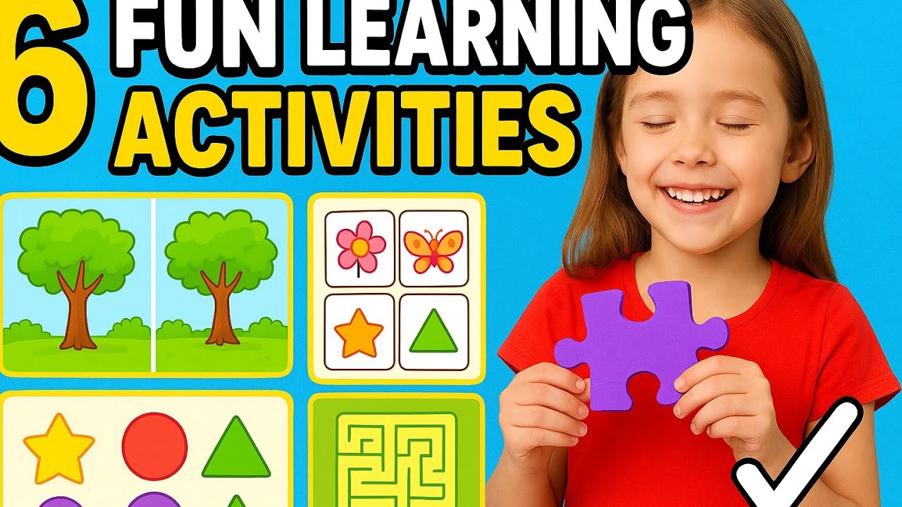 Fun Learning Activities for Kids | Boost Memory, Focus & Problem ...