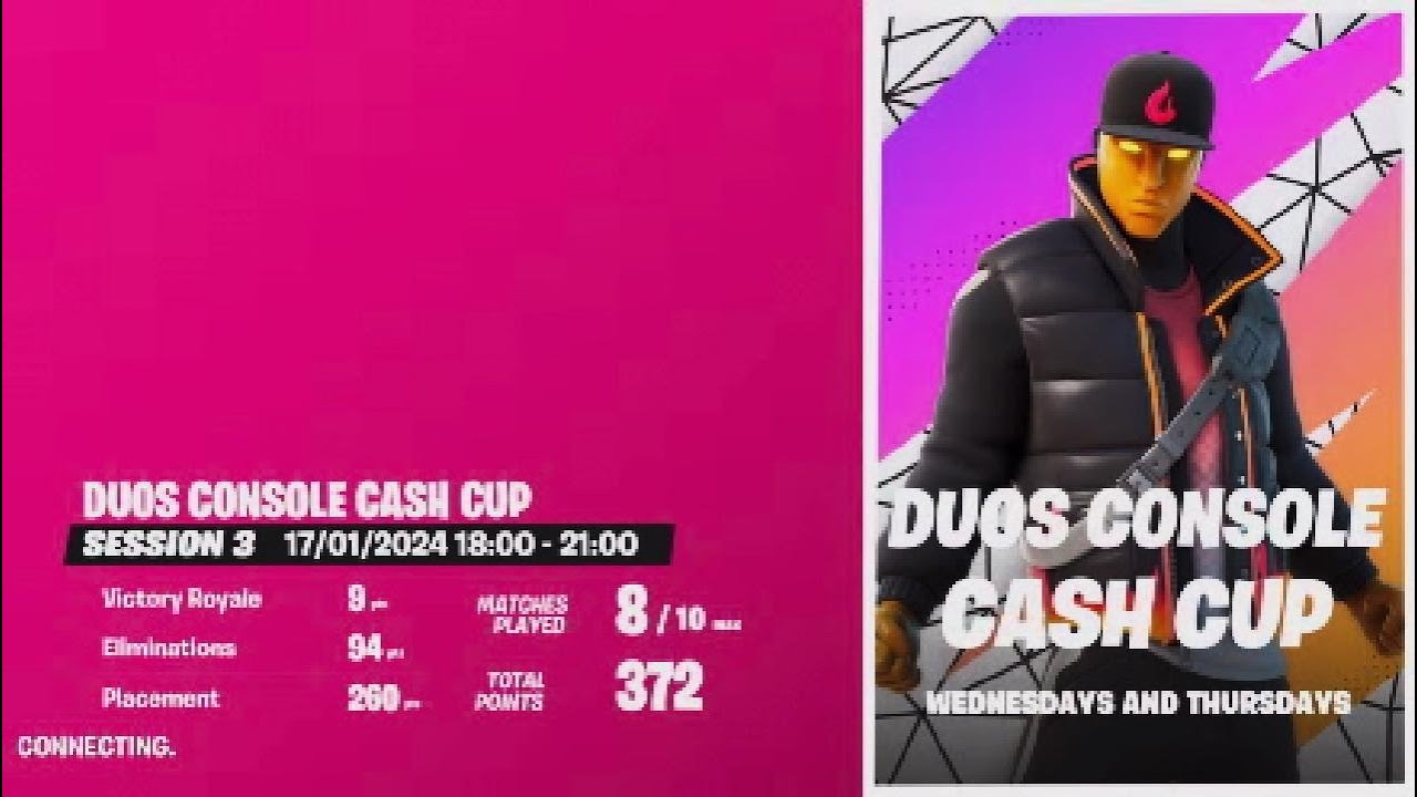 How I ALMOST QUALIFIED Console Duo Cash Cup FINALS (4K 120FPS) - YouTube