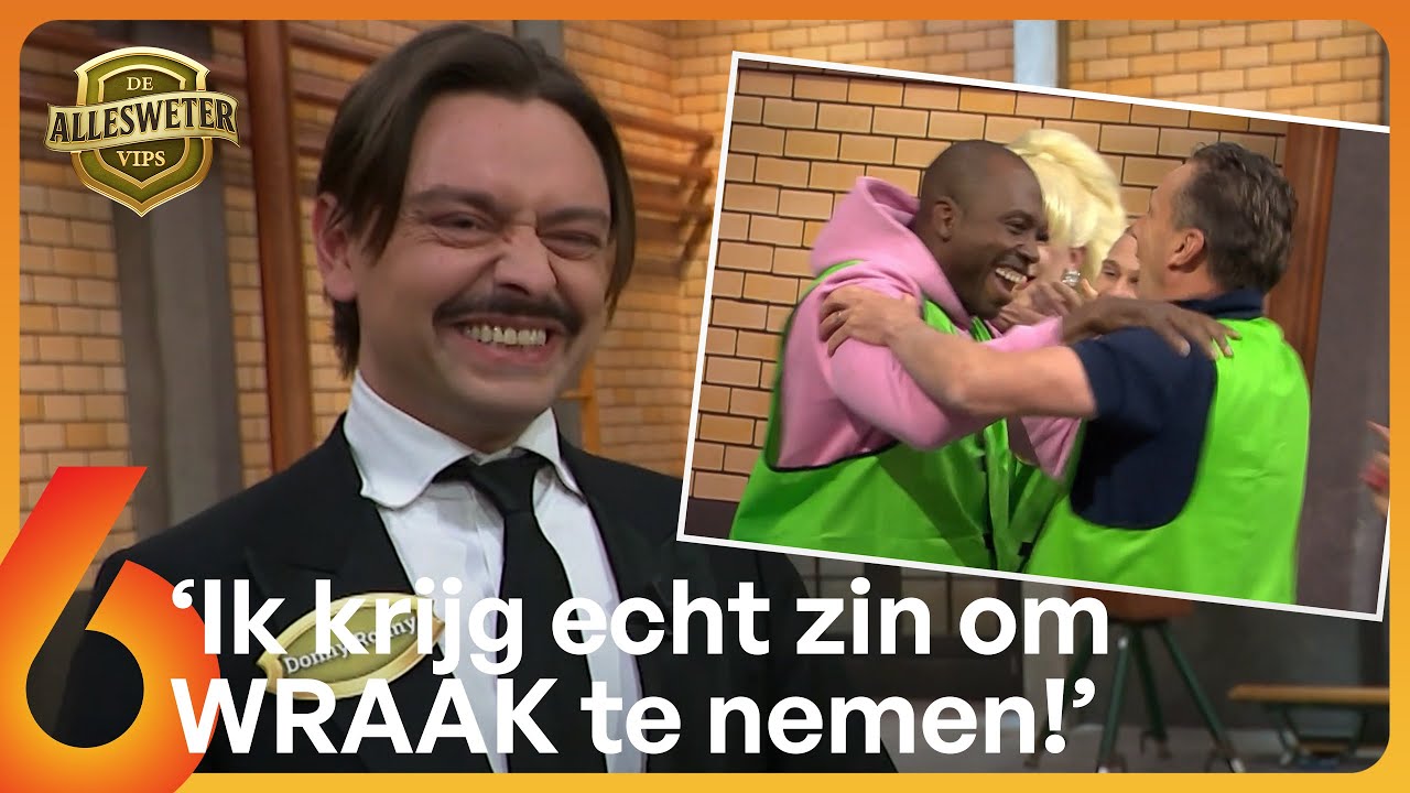 Donny Ronny WRAAKLUSTIG nadat Rob Geus hem WEGSPEELT met SEKSVRAAG! 😤 | De Allesweter VIPS