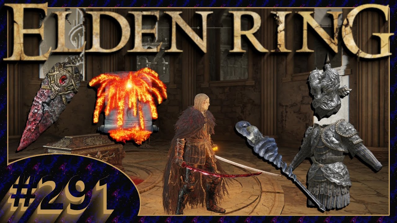 Elden Ring 291 Blasphemische Klaue, Waffe, Zauber u. Rüstung von Bernahl (Let