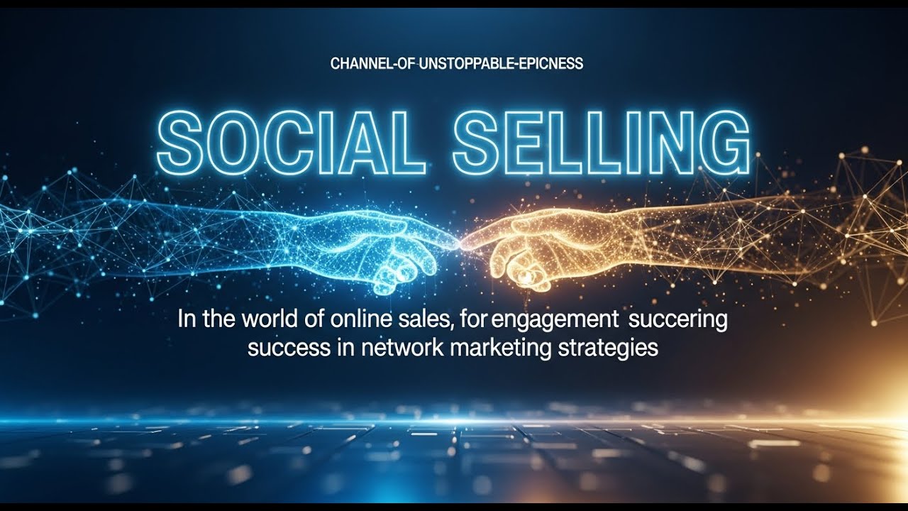 Social selling Realistic steps for engagement success in network marketing strategies