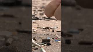 Microplastics are small plastic pieces less than 5mm long which can harmful to ocean & aquatic life.